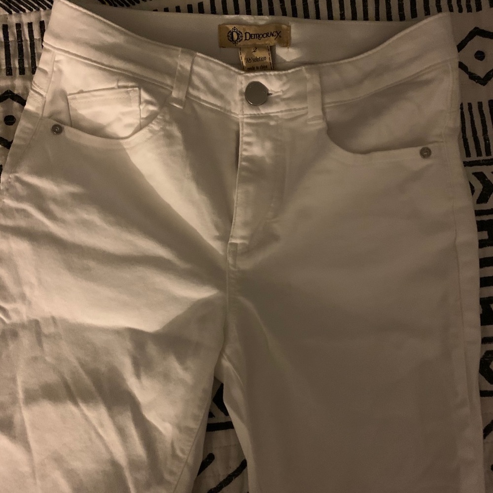 White Democracy “ab” solution Jeans